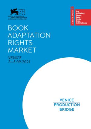 BOOK ADAPTATION RIGHTS MARKET 2021 brochure