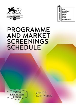 VPB Programme and Market Screenings Schedule 2022